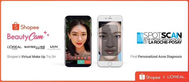 L’oréal và Shopee ra mắt ứng dụng làm đẹp và chăm sóc da trên nền tảng công nghệ trí tuệ nhân tạo AI và AR tại Đông Nam Á